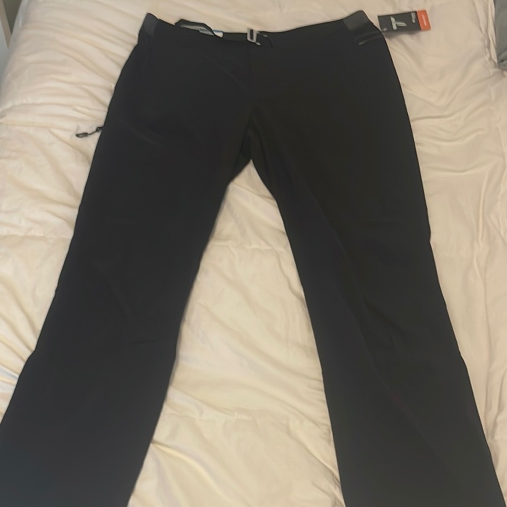 Columbia Black Dress Pants with Smooth Texture